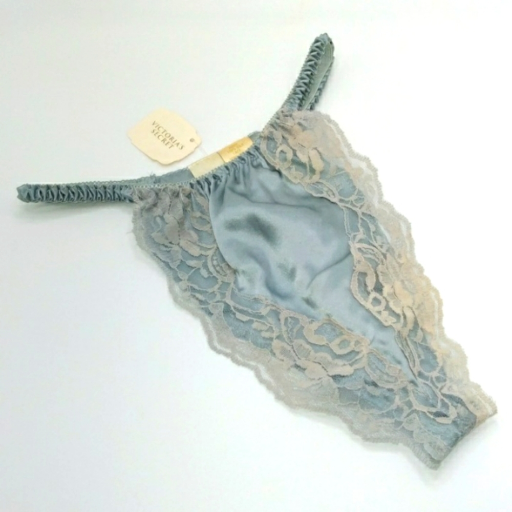 Victoria's Secret Silk Thong DEADSTOCK Size P/S